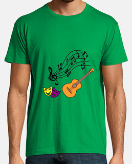 Tee shirt homme, vert prairie, qualité supérieure