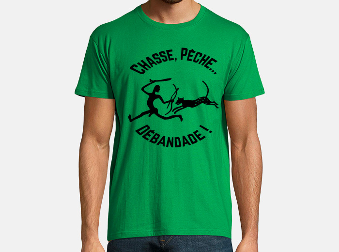 Tee shirt best sale humour chasse