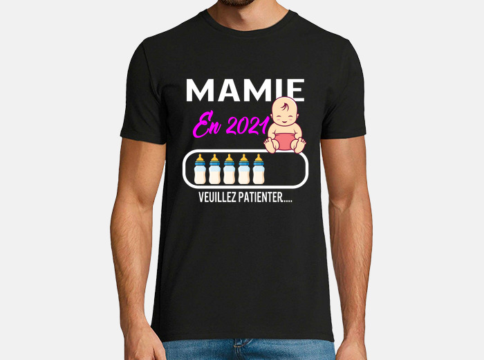 Tee shirt tee shirt mamie annonce tostadora