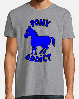 Tee shirt Pony addict équitation