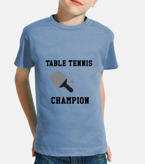 tee shirt tabella figlio pong, manica corta, celeste