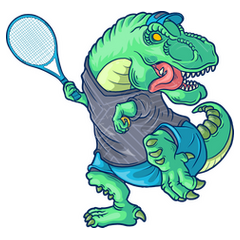 Tenis dinosaurio discount