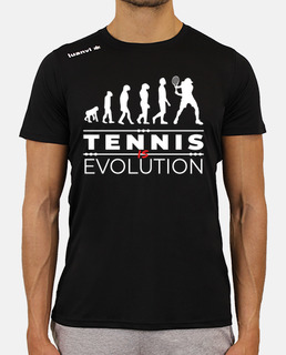 tennis is evolution message humor