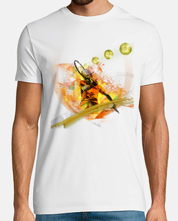 tennis shirt white man