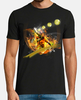tennis t-shirt black man
