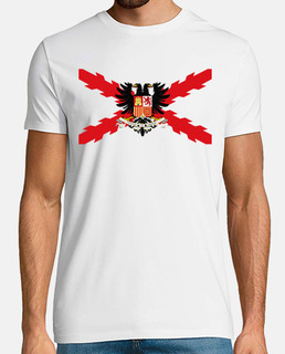 Camiseta cruz borgoña Clearance