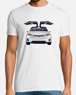 Tesla Model X hombre