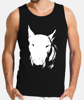 tête bull terrier