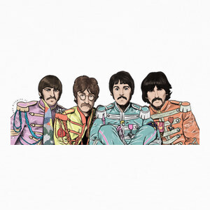 Playeras The Beatles