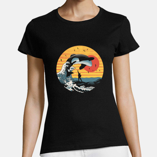 Whale shirt womens Clearance