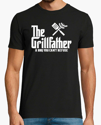 The Grillfather (dark) t-shirt - 783623 - ironiafina