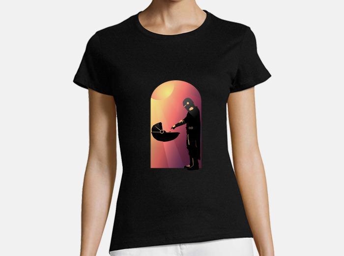 The mandalorian 1 woman t shirt tostadora