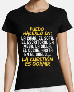 the question is to sleep funny phrase