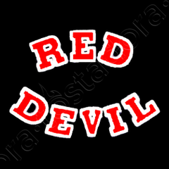 Undertaker red 2025 devil hoodie