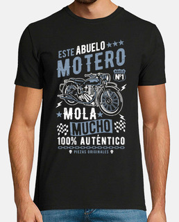 this grandfather biker is very cool