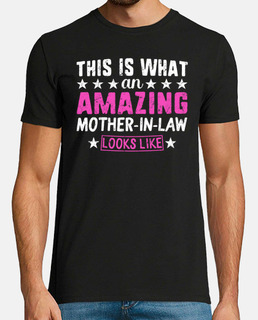 This Is What an Amazing Mother In Law Mom Mothers Day Family Women Retro Gift