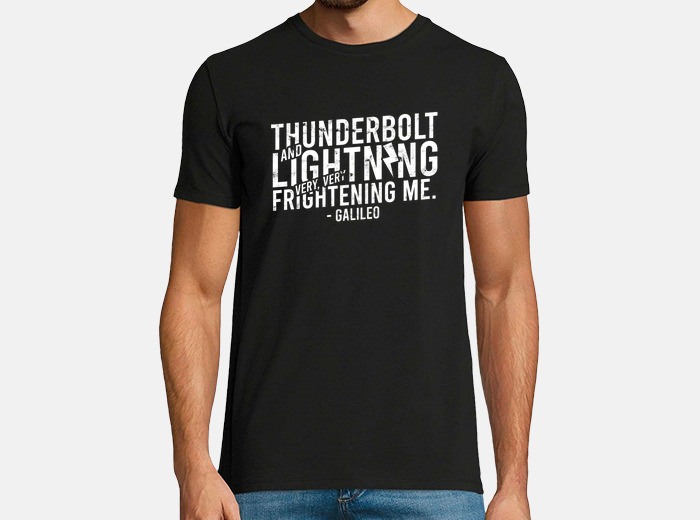 Thunderbolt and lightning very very t-shirt | tostadora