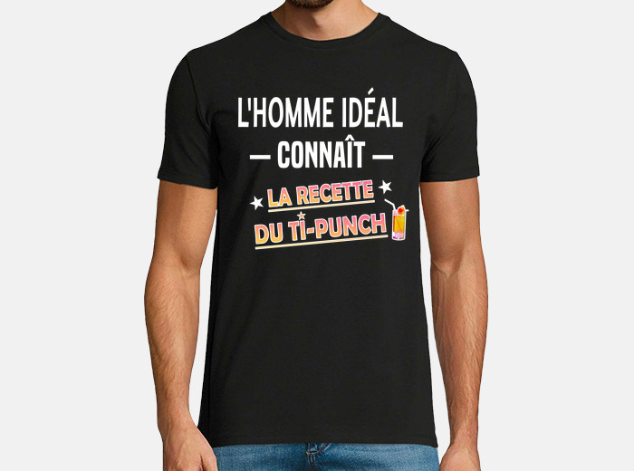 Tee Shirt Ti Punch Humour Alcool Homme Tostadora Tee Shirt Ti Punch Humour Alcool Homme Tostadora