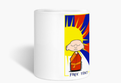 Tibet libre de moine
