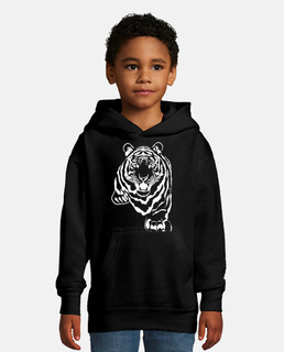 tiger white print