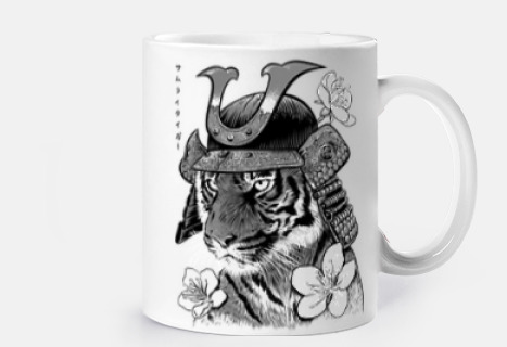 Tigre guerrero Samurai