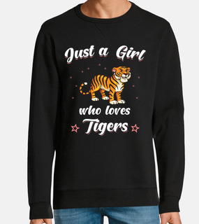 tigre solo una ragazza che ama le tigri