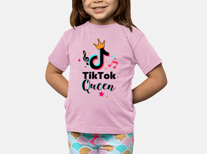 Camiseta tik tok shops niña