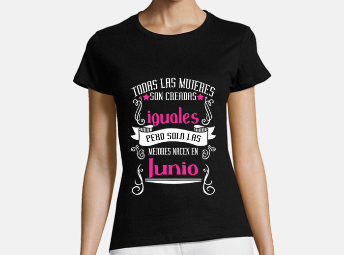 playeras de cumpleaños junio