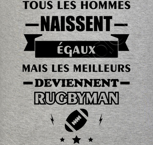 Tee Shirt Tous Les Hommes Rugbyman Rugby Tostadora Fr