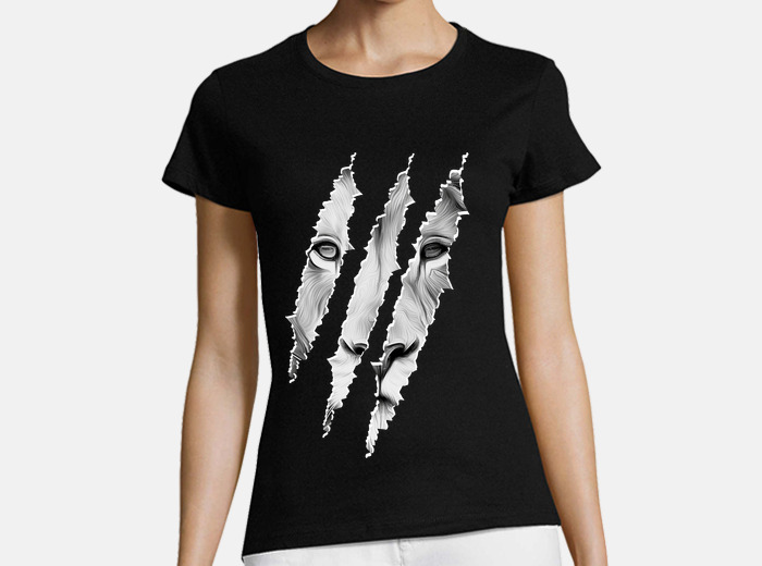 torn white t shirt