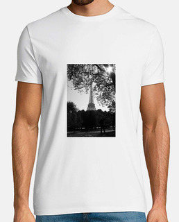 Torre Eiffel B&N - Camiseta