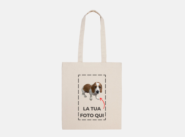 tostadora Tote Bag Personalizzabile - Borsa Di Tela Personalizzabile - Borsa  Shopper Personalizzabile - Tote Bag Personalizzata Con Foto Scritta Stampa  - Borse Personalizzabili o Personalizzate : : Casa e cucina