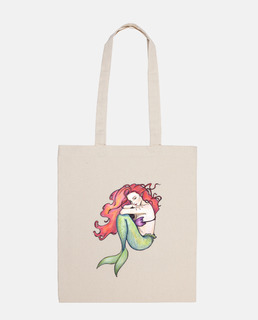 tote bag, little mermaid