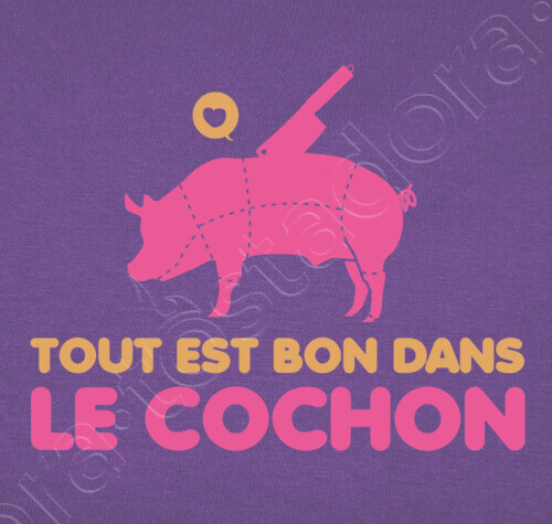 Tout Est Bon Sans Le Cochon Dribbble Cochon 9 Tee-shirt Tout est bon dans le cochon - 519986 | Tostadora.fr