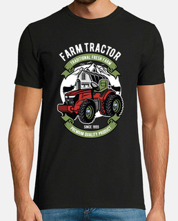 tracteur rétro chemise de ferme rétro 1955