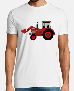 Tractor / Pala / Agricultura / Rojo