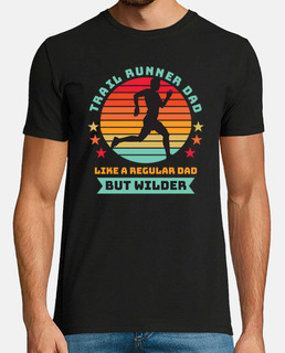 trail runner dad trail running father d
