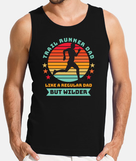 trail runner dad trail running father d