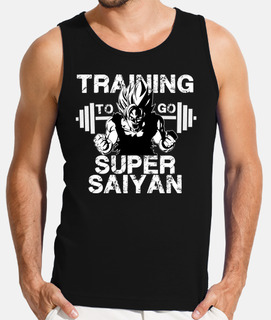Training to go Super Saiyan - Goku