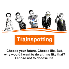 3stylercollection T-Shirt Donna Bianca Renton - Trainspotting 3stylercollection T-Shirt Donna Bianca Renton - Trainspotting