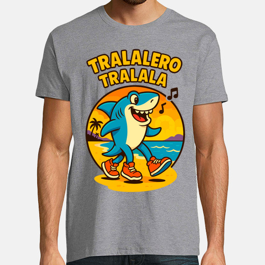 Camiseta tralalero tralala brainrot italiano | laTostadora