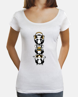tre scimmie sagge - totem 3 scimmie div