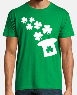 tréboles del sombrero de copa irlandés