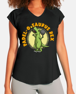 Trex Padel Player Dinosaur