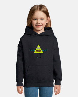 triangle souligné, sweat-shirt pour enfants