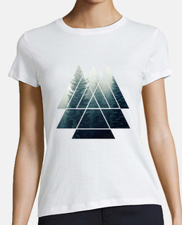 triangles de géométrie sacrée - forêt b