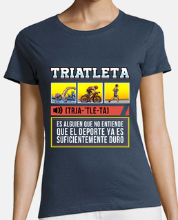 Triatleta Deportista Correr Nadar Bici