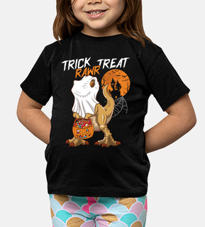 trick rawr treat t rex halloween