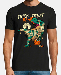 Trick Rawr Treat T Rex Halloween