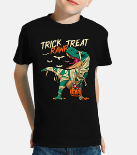 trick rawr treat t rex halloween